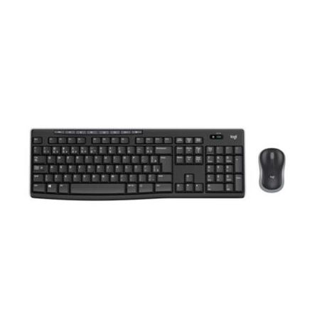 TECLADO E MOUSE S/ FIO MK270 PRETO LOGITECH