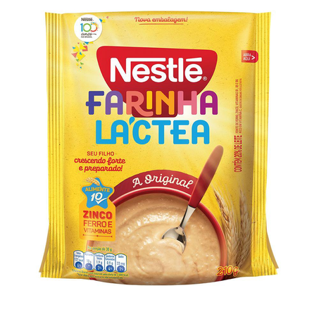 Farinha Láctea Tradicional Nestlé 210G