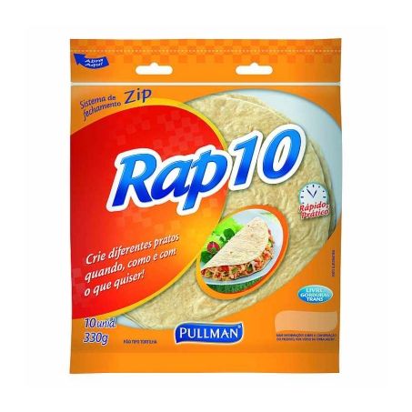 PÃO RAP 10 TORTILHA 297G