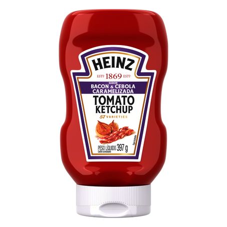 Ketchup Bacon & Cebola Caramelizada Heinz