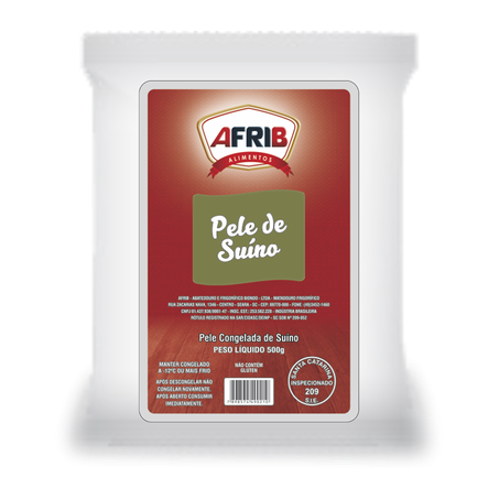 Carne suina afrib pele picado 500g