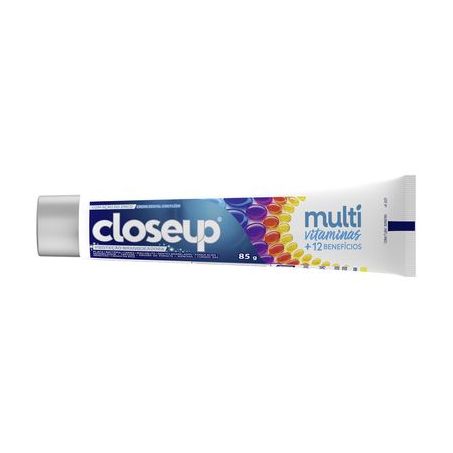 Creme Dental Closeup Multivitaminas + 12 Benefícios Caixa 85gr