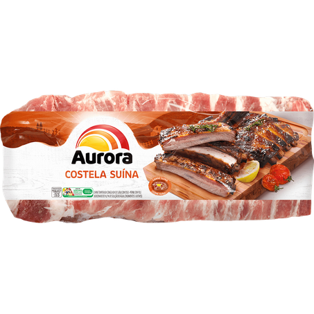 CARNE SUÍNA COSTELA ESPECIAL AURORA KG