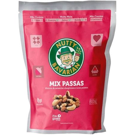 MIX DE PASSAS NUTTY BAVARIAN 150G 