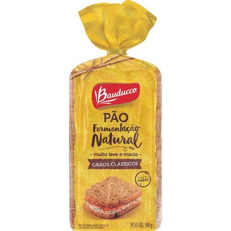 PAO GRAOS CLASSICOS BAUDUCCO 390 G                