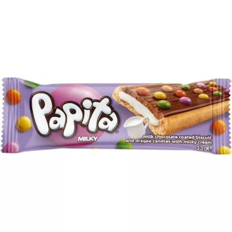 Bisc Papita 33g Milky