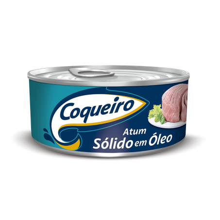 Atum Sólido Coqueiro ao Natural Lata 120gr