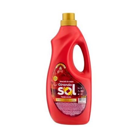 Amaciante girando sol vermelho intenso 2lt