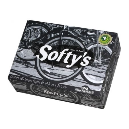 LENCO PAPEL SOFTYS ELITE BOX FD L100P75