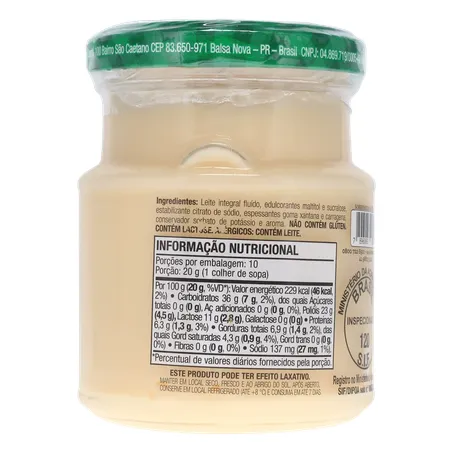 Leite Condensado Zero 200g  - Vitao 360-15