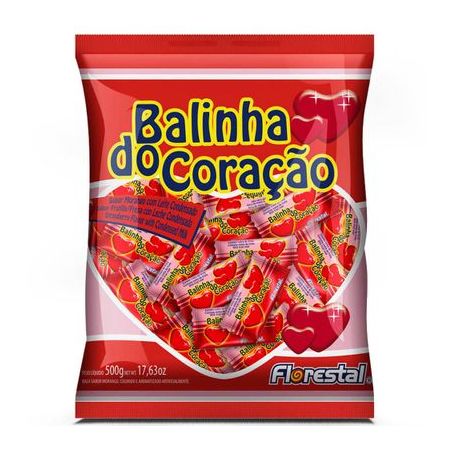 Florestal-bala 500g balinha do coracao