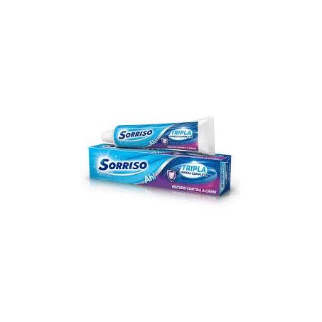 Creme dental sorriso tripla limpeza completa 70g