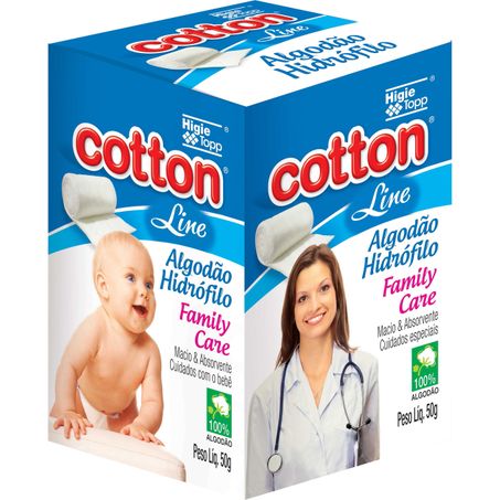 ALGODÃO COTTON LINE 50GR