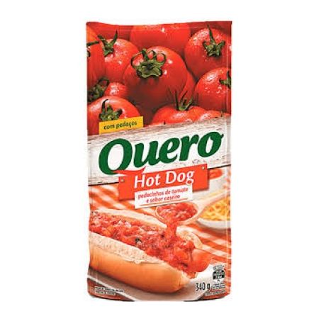 Molho Tomate Quero 300g Sache Hot Dog