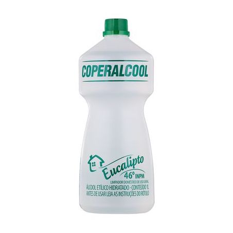 Álcool Coperalcool 46% Eucalipto 1 litro