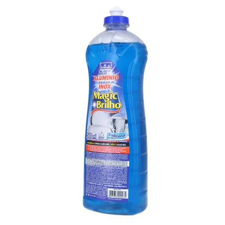 Limpador aluminio inox magicbril 500ml neutro 360-3