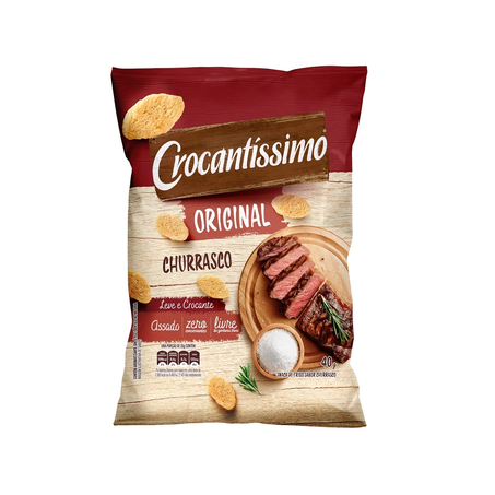 SNACK CROCANTÍSSIMO CHURRASCO 40G
