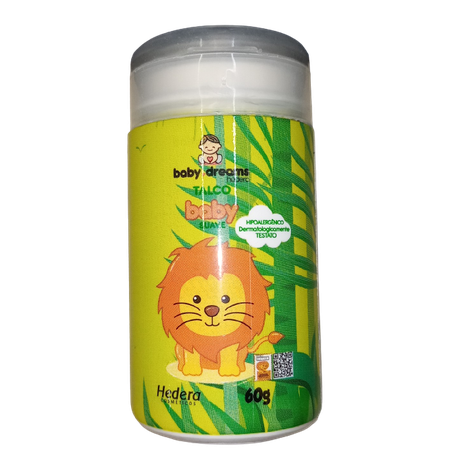 Talco hedera baby dreams suave 60g
