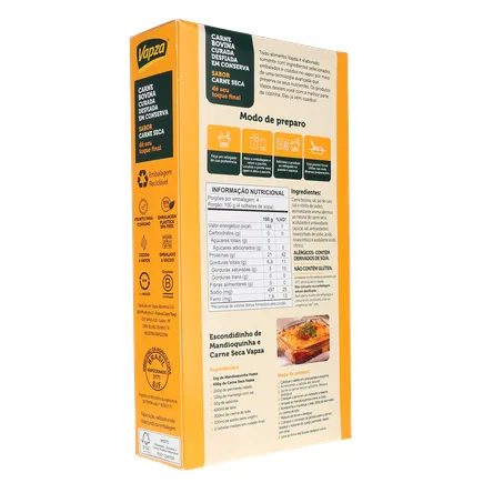 Carne Seca Vapza Desfiada E Cozida 400G 360-14
