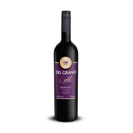Vinho Tinto Del Grano Demi Sec Garrafa 750ML