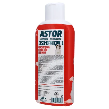 CONDICIONADOR ASTOR DESEMBARACANTE CAES E GATOS 500ML 360-20