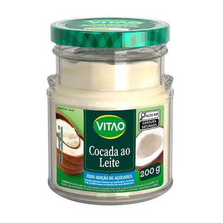 Cocada Vitao ao Leite Zero 200g