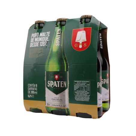 Cerveja Spaten Long Neck 355ml C/6 360-4