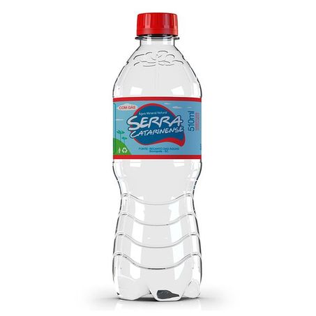 AGUA MIN C/GAS SERRA CATARINENSE 510ML