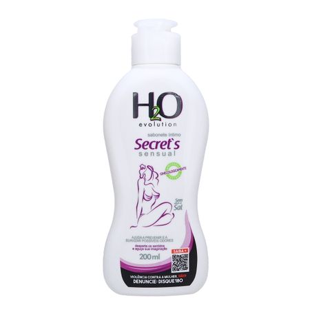 Sabonete Intimo H2o 200ml Secret s Sensual
