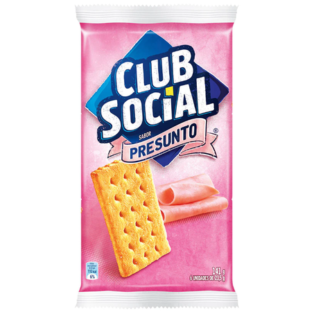 BISCOITO CLUB SOCIAL PRESUNTO 141G
