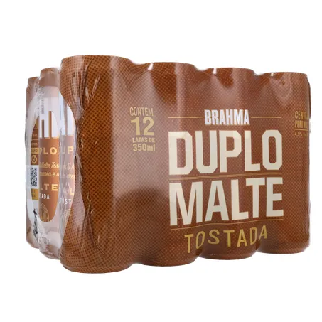 Cerv brahma duplo malte tost lata 350ml 12 un 360-33