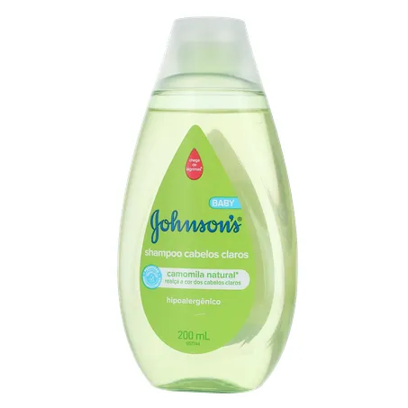 SHAMPOO JOHNSON'S BABY CABELOS CLAROS 200ML 360-1