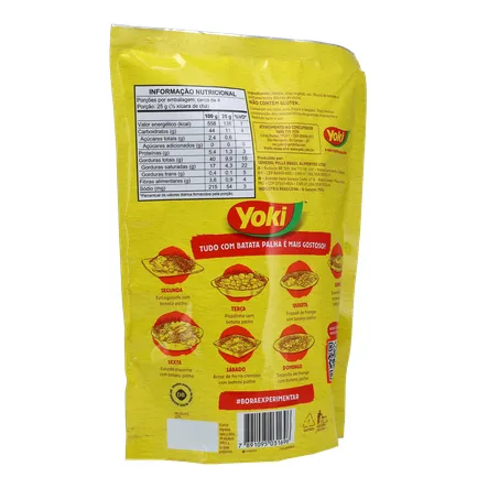 Batata Palha Yoki Tradicional Sachê 105gr 360-15