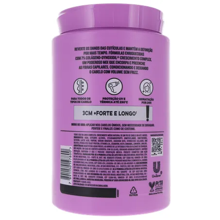 Creme P/Pentear Seda Mega Crescimento 900g 360-17