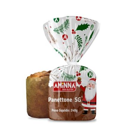 PANETONE AMINNA 240G S/G S/L