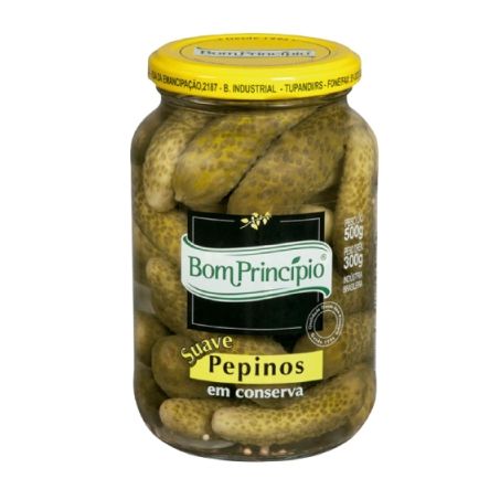 Pepino Suave Bom Principio Conserva 300G