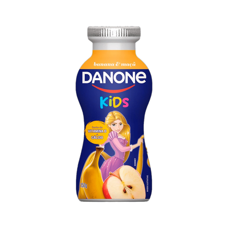 Iogurte de Banana E Maça Danone Kids 150G