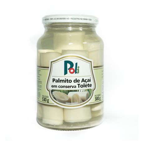 Palmitos Poli Inteiro 300g Açai