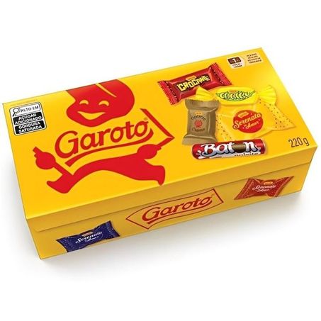 Bombom garoto 220g
