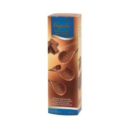 Chocolate ao leite folhas cupido 125g