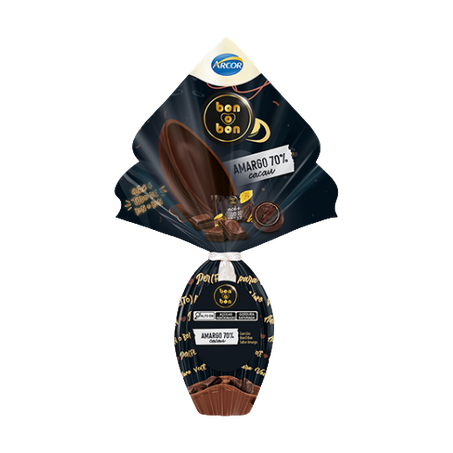 OVO ARCOR BONOBON 70 CACAU 150G
