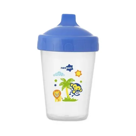 Copo Neopan 250ml Decorado Azul 7501 Antivazamento