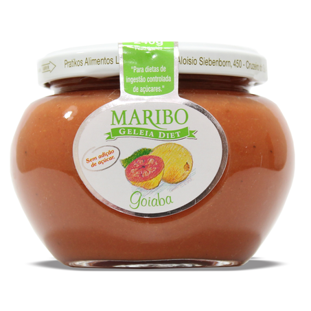 GELEIA MARIBO 240G DIET GOIABA