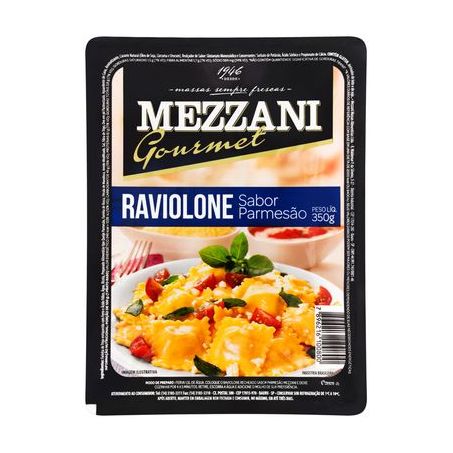 Massas Frescas Mezzani Raviolone de Parmesão Embalagem 350G
