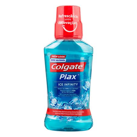 ENXAGUANTE BUCAL ZERO ÁLCOOL ICE INFINITY COLGATE PLAX