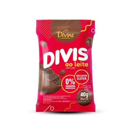 Chocolate Divine Divis Ao Leite 200GR