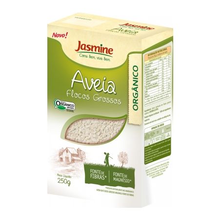 Aveia organica jasmine 200g s/gluten