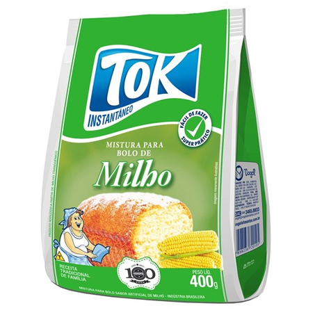 MISTURA BOLO TOK MONOPOL MILHO 400G