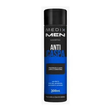 Shampoo Medix Men Masculino 300ml Anticaspa