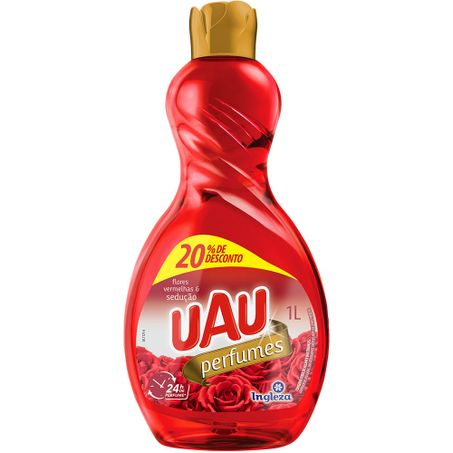 Limpador uau perfumes fl/verm lv1l pg800